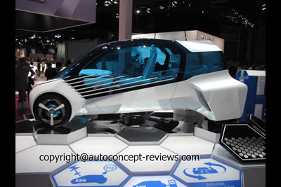 Toyota FCV Plus Hydrogen Fuel Cell Electric Concept